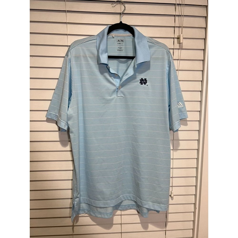 Adidas Notre Dame Fighting Irish Polo Shirt ‎ - Size L
